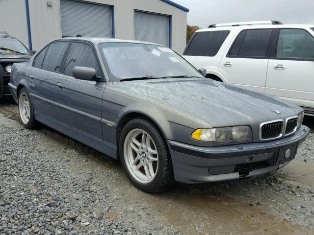 WBAGG83421DN89700 - 2001 BMW 740 I AUTO BLUE photo 1