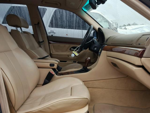 WBAGG83421DN89700 - 2001 BMW 740 I AUTO BLUE photo 5