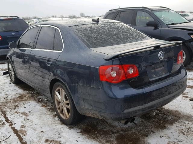 3VWDF81K16M645886 - 2006 VOLKSWAGEN JETTA 2.5 BLUE photo 3