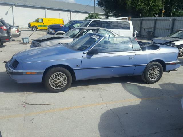 1C3XU4530NF190016 - 1992 CHRYSLER LEBARON 蓝色 照片 9