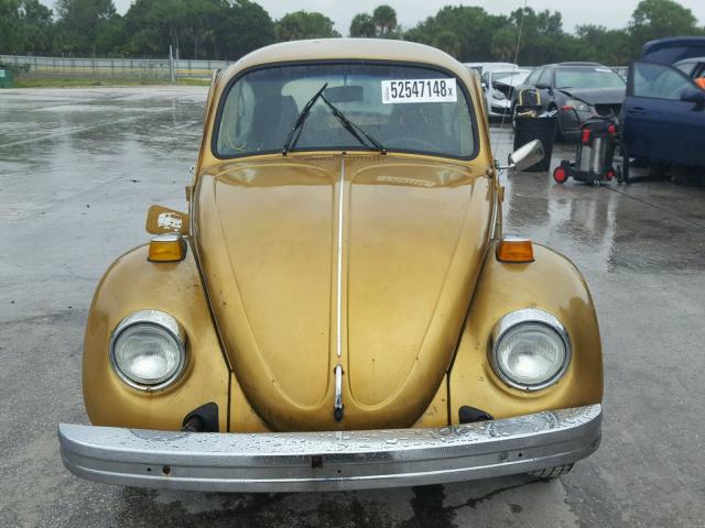 1162161807 - 1976 VOLKSWAGEN BEETLE GOLD photo 9