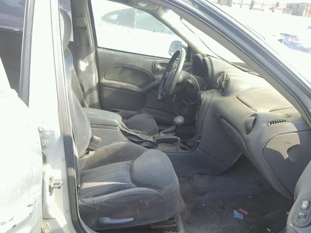 1G2NF52E41M638633 - 2001 PONTIAC GRAND AM S SILVER photo 5