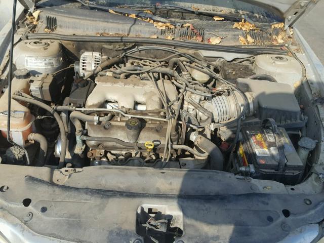 1G2NF52E41M638633 - 2001 PONTIAC GRAND AM S SILVER photo 7