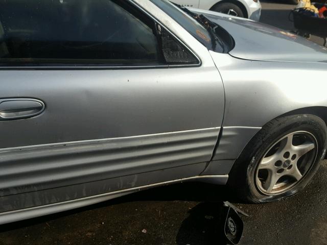 1G2NF52E41M638633 - 2001 PONTIAC GRAND AM S SILVER photo 9