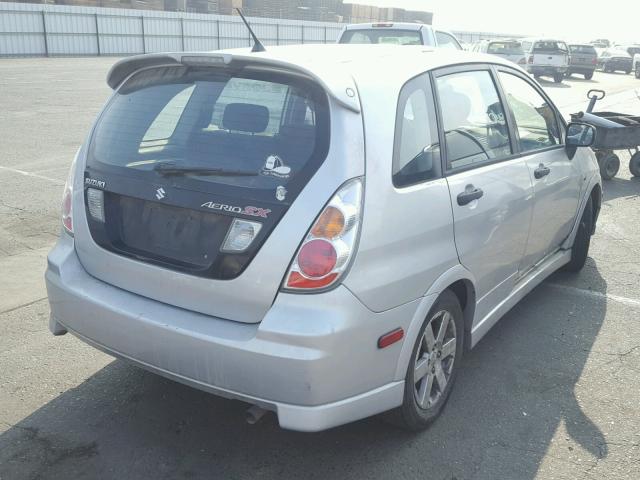 JS2RC62H365353774 - 2006 SUZUKI AERIO SILVER photo 4