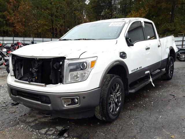 1N6BA1F4XHN508803 - 2017 NISSAN TITAN XD S WHITE photo 2