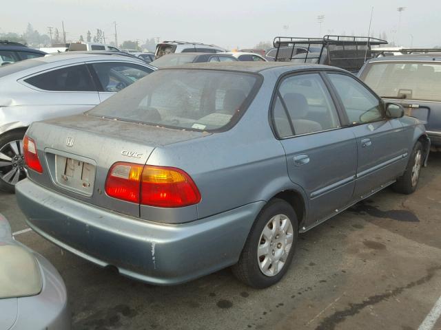2HGEJ661XYH533598 - 2000 HONDA CIVIC BASE Dəniz mavisi foto 4