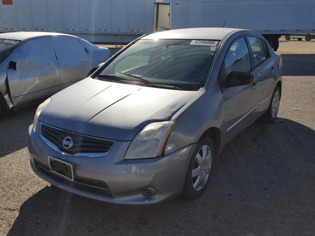 3N1AB6APXBL607609 - 2011 NISSAN SENTRA 2.0 SILVER photo 2