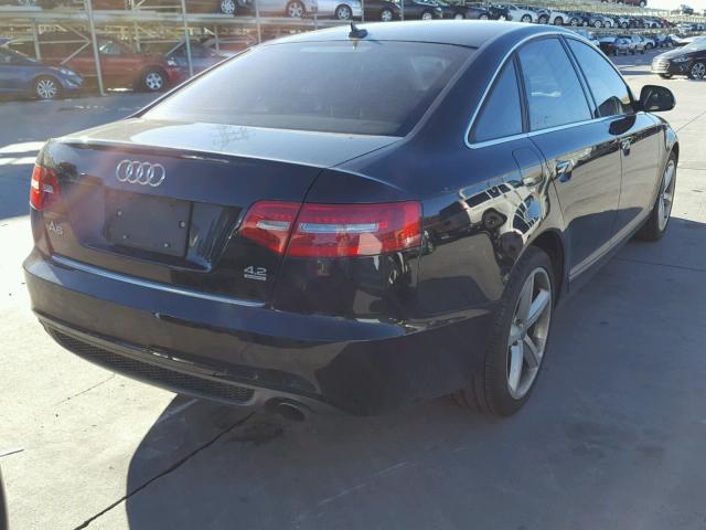 WAUBVAFB9AN069697 - 2010 AUDI A6 PRESTIG შავი ფოტო 4