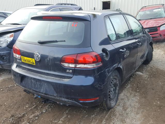 WVWCA7AJ5DW118980 - 2013 VOLKSWAGEN GOLF 蓝色 照片 4