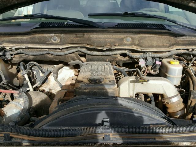 3D7KU28CX4G241191 - 2004 DODGE RAM 2500 S GRAY photo 7