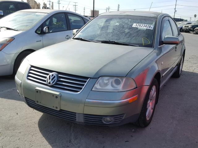 WVWRH63B11P294498 - 2001 VOLKSWAGEN PASSAT GLX 绿色 照片 2