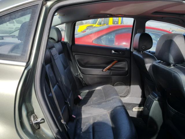 WVWRH63B11P294498 - 2001 VOLKSWAGEN PASSAT GLX 绿色 照片 6