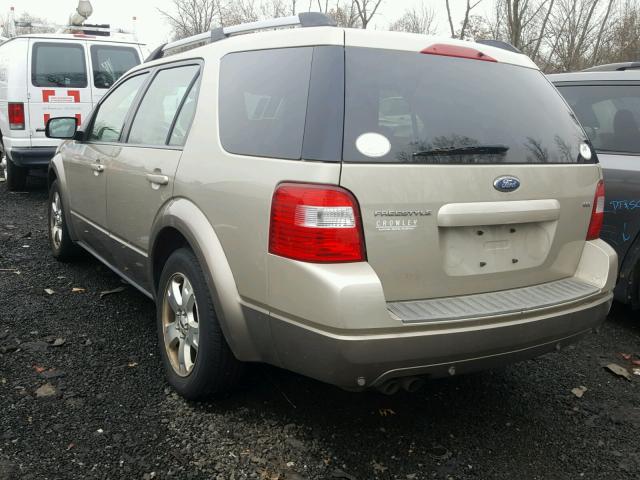 1FMDK02125GA16373 - 2005 FORD FREESTYLE TAN photo 3