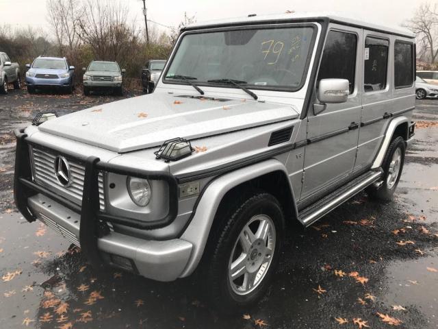 WDCYR49E83X141418 - 2003 MERCEDES-BENZ G 500 SILVER photo 2