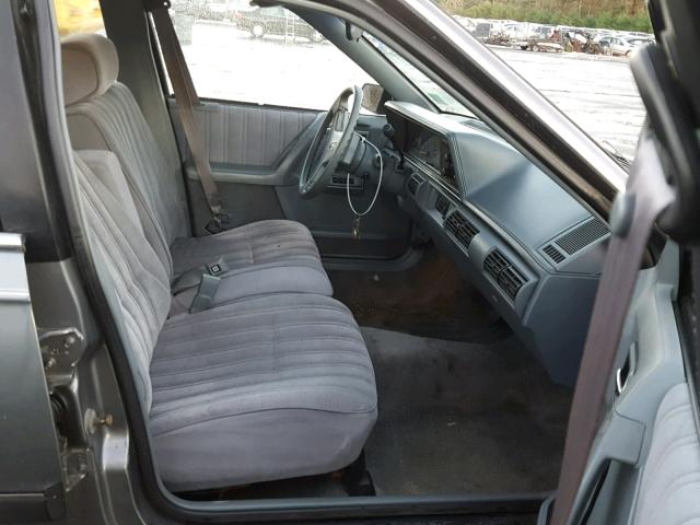 1G3AL54N1M6335723 - 1991 OLDSMOBILE CUTLASS CI GRAY photo 5