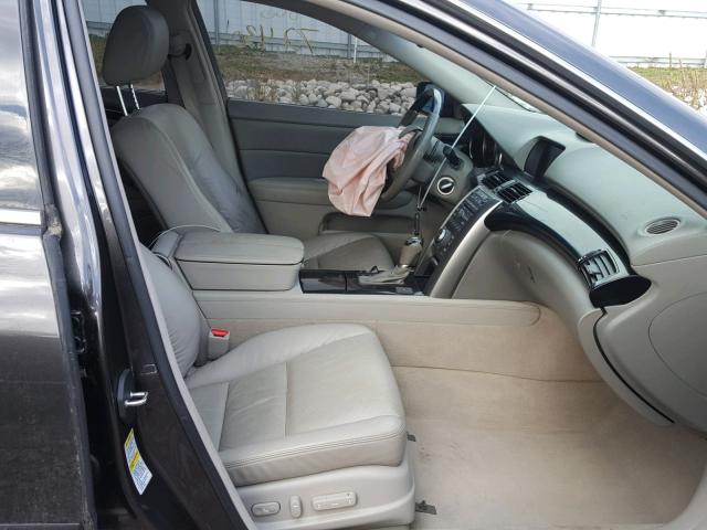 JH4KB2F37AC800079 - 2010 ACURA RL ნაცრისფერი ფოტო 5