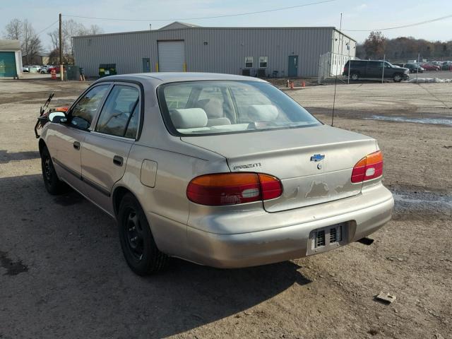 1Y1SK5487XZ424356 - 1999 CHEVROLET GEO PRIZM 棕色 照片 3