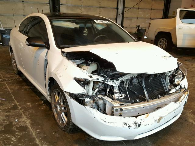 JTKDE167X80224877 - 2008 TOYOTA SCION TC WHITE photo 1