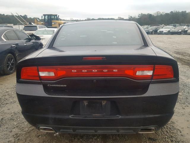 2B3CL1CG2BH556409 - 2011 DODGE CHARGER PO BLACK photo 9