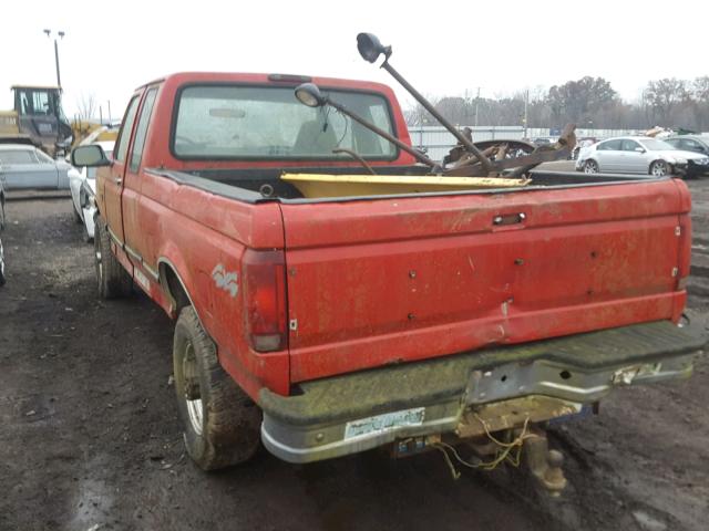 1FTHX26G8TEB76834 - 1996 FORD F250 RED photo 3