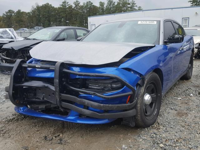 2C3CDXAT9FH928188 - 2015 DODGE CHARGER PO TWO TONE photo 2