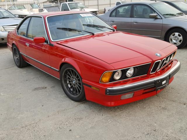WBAEE1417J2561301 - 1988 BMW M6 RED photo 1