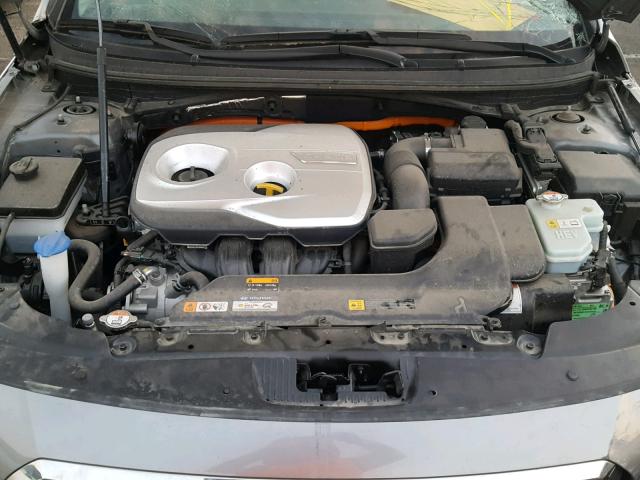 KMHE14L29HA066152 - 2017 HYUNDAI SONATA PLU GRAY photo 7