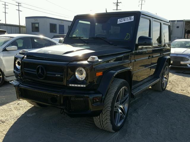 WDCYC7DF6GX246385 - 2016 MERCEDES-BENZ G 63 AMG BLACK photo 2