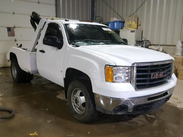 1GDJC74K29E119437 - 2009 GMC SIERRA C35 WHITE photo 1