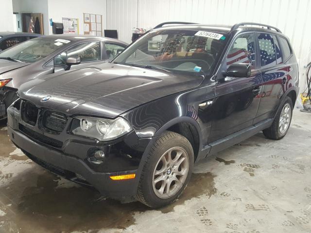 WBXPA73464WC40049 - 2004 BMW X3 2.5I BLACK photo 2