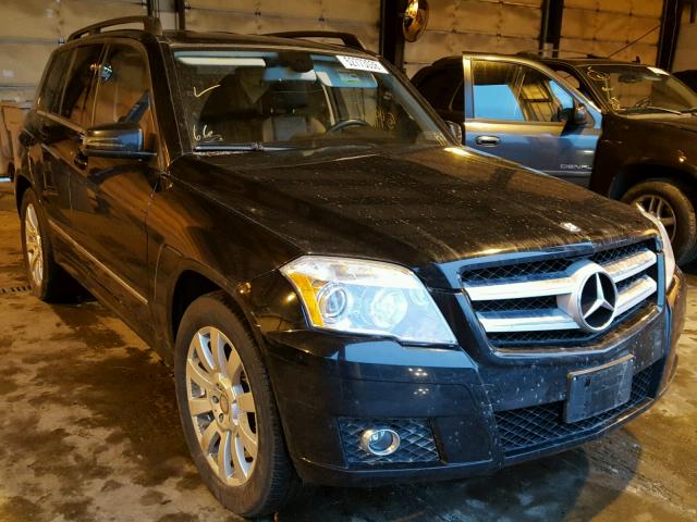 WDCGG8HB5CF874063 - 2012 MERCEDES-BENZ GLK 350 4M BLACK photo 1