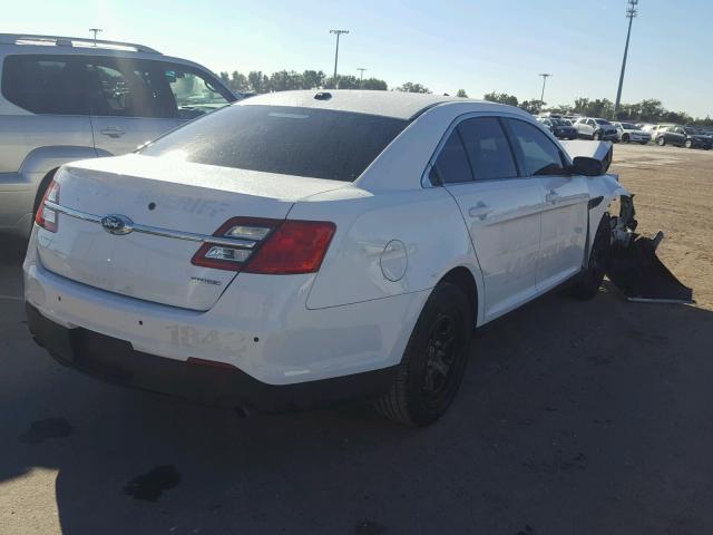 1FAHP2L87JG125510 - 2018 FORD TAURUS POL WHITE photo 4