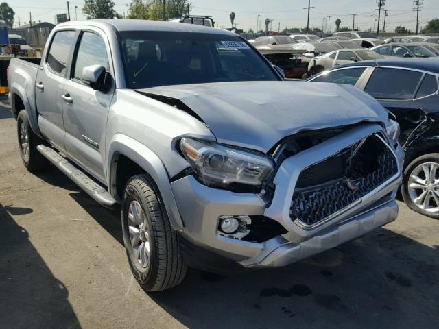5TFAZ5CN3GX007220 - 2016 TOYOTA TACOMA DOU SILVER photo 1