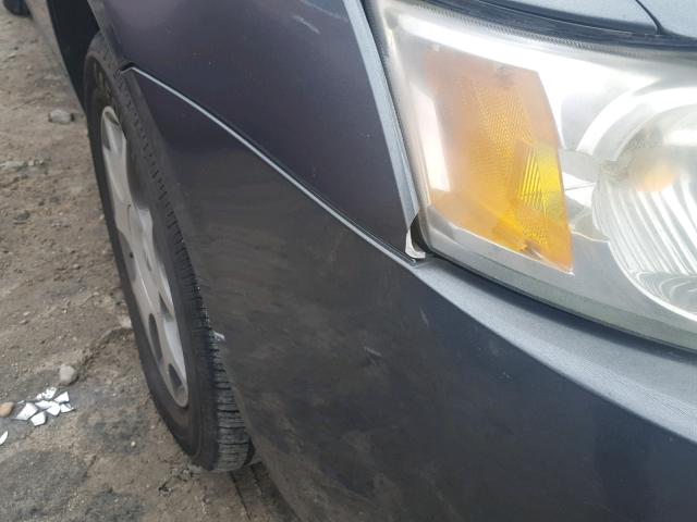 1G8AZ52F65Z109066 - 2005 SATURN ION LEVEL GRAY photo 9