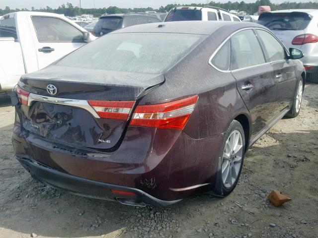 4T1BK1EB3DU075126 - 2013 TOYOTA AVALON BAS PURPLE photo 4