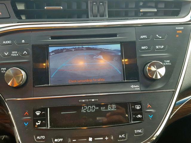 4T1BK1EB3DU075126 - 2013 TOYOTA AVALON BAS PURPLE photo 9