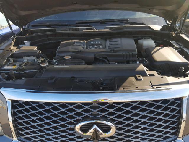 JN8AZ2NFXF9573225 - 2015 INFINITI QX80 GRAY photo 7