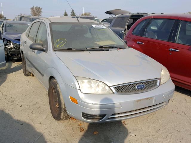 1FAFP34N97W220277 - 2007 FORD FOCUS ZX4 GRAY photo 1