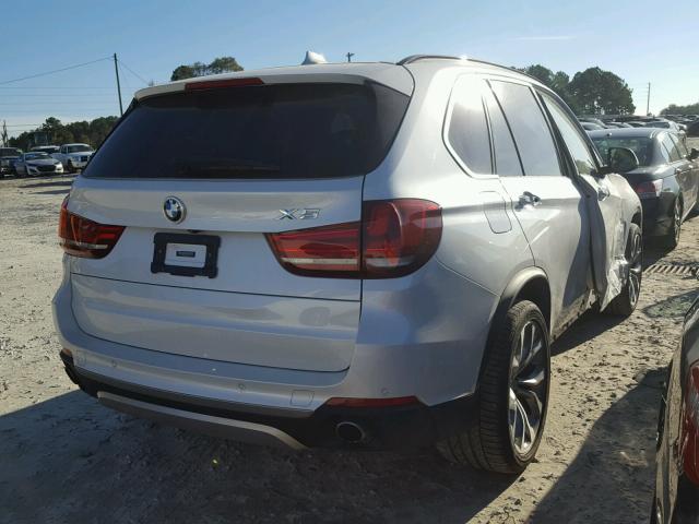 5UXKR2C58E0H32001 - 2014 BMW X5 SDRIVE3 WHITE photo 4