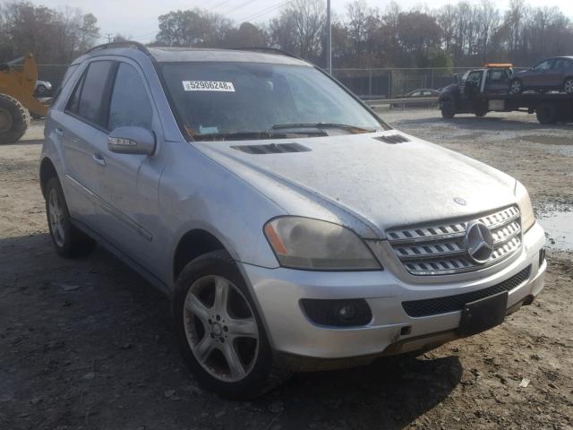 4JGBB22E48A369484 - 2008 MERCEDES-BENZ ML 320 CDI SILVER photo 1