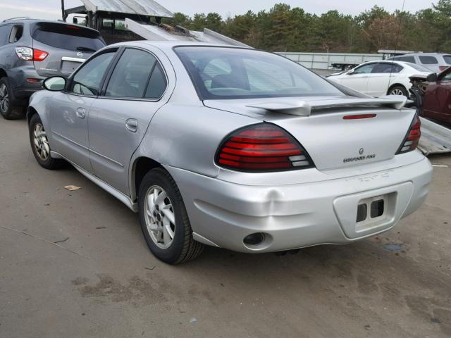 1G2NF52E53C237326 - 2003 PONTIAC GRAND AM S Մոխրագույն լուսանկար 3