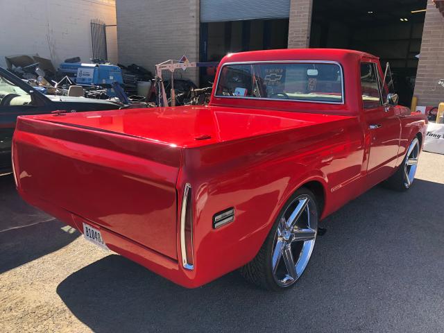 CE10DZA24887 - 1969 GMC PICK UP RED photo 4