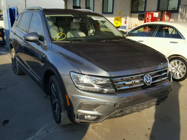 3VV3B7AX2JM031519 - 2018 VOLKSWAGEN TIGUAN SE GRAY photo 1