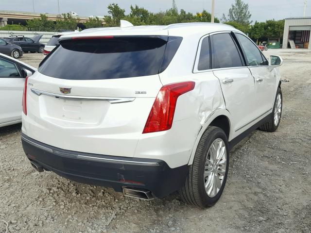 1GYKNERS9JZ139269 - 2018 CADILLAC XT5 PREMIU WHITE photo 4