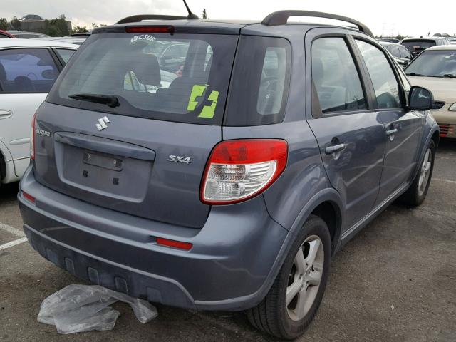 JS2YA413885101761 - 2008 SUZUKI SX4 BASE GRAY photo 4