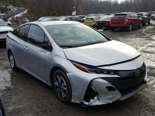 JTDKARFPXH3035069 - 2017 TOYOTA PRIUS PRIM ვერცხლისფერი ფოტო 1