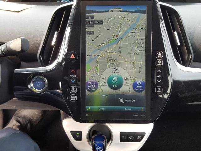 JTDKARFPXH3035069 - 2017 TOYOTA PRIUS PRIM ვერცხლისფერი ფოტო 9