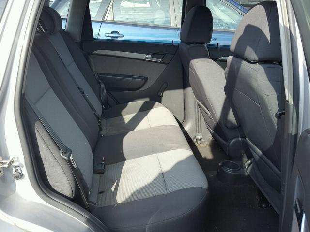 KL1TD66E59B652838 - 2009 CHEVROLET AVEO LS 银色 照片 6