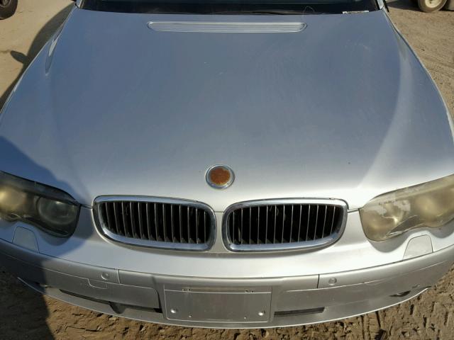 WBAGN634X4DS50231 - 2004 BMW 745 LI Արծաթագույն լուսանկար 7